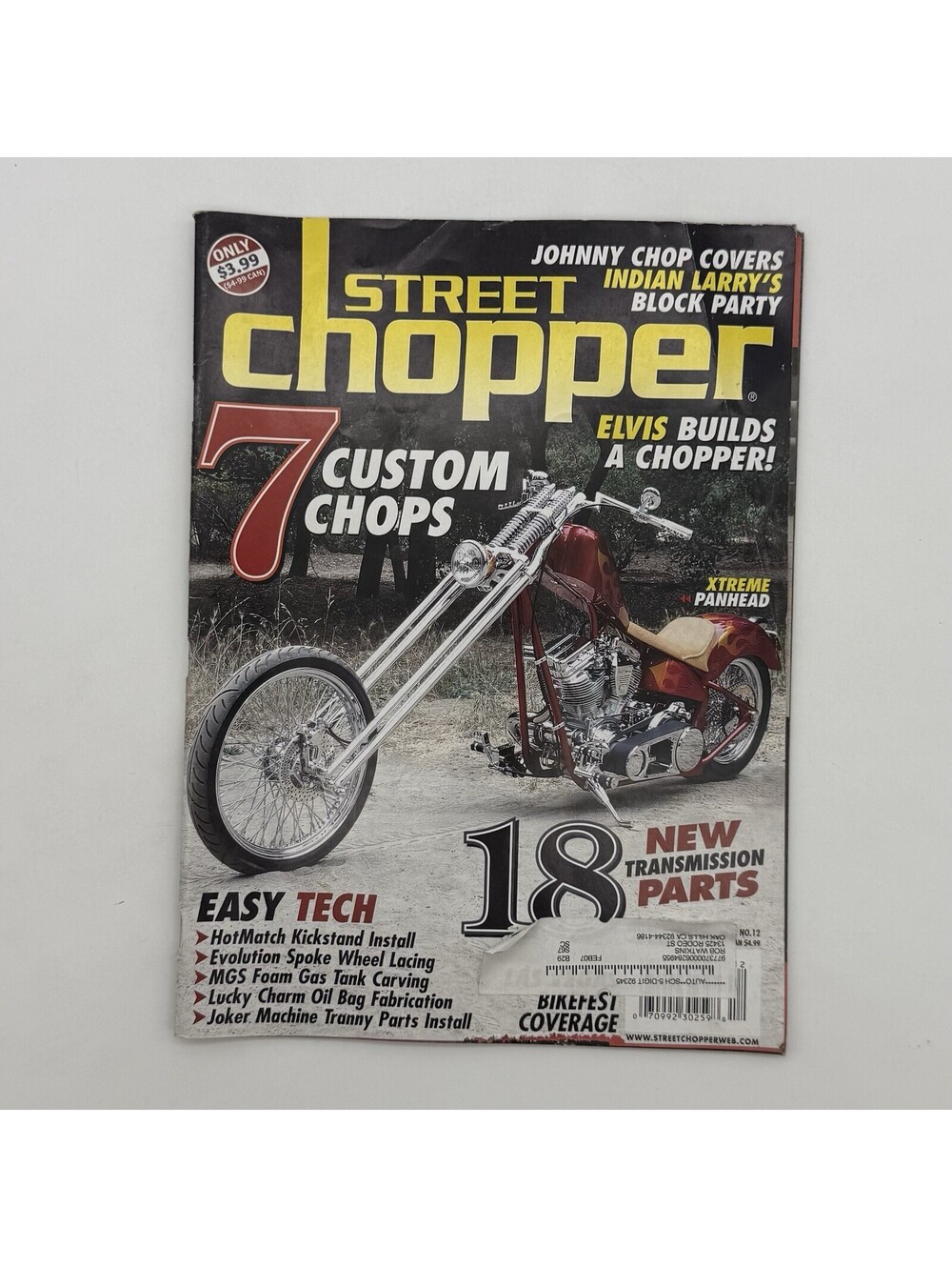 Street Chopper Magazine December 2005 Winter Special Issue Big Bear, CA Rare VTG